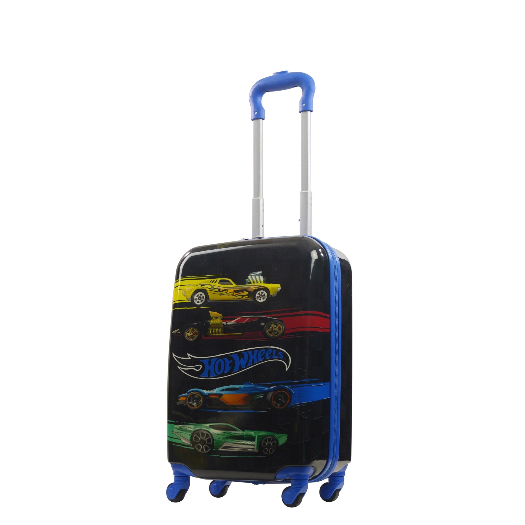 Hot Wheels 20.5" Black Kids Spinner Carry-on Luggage