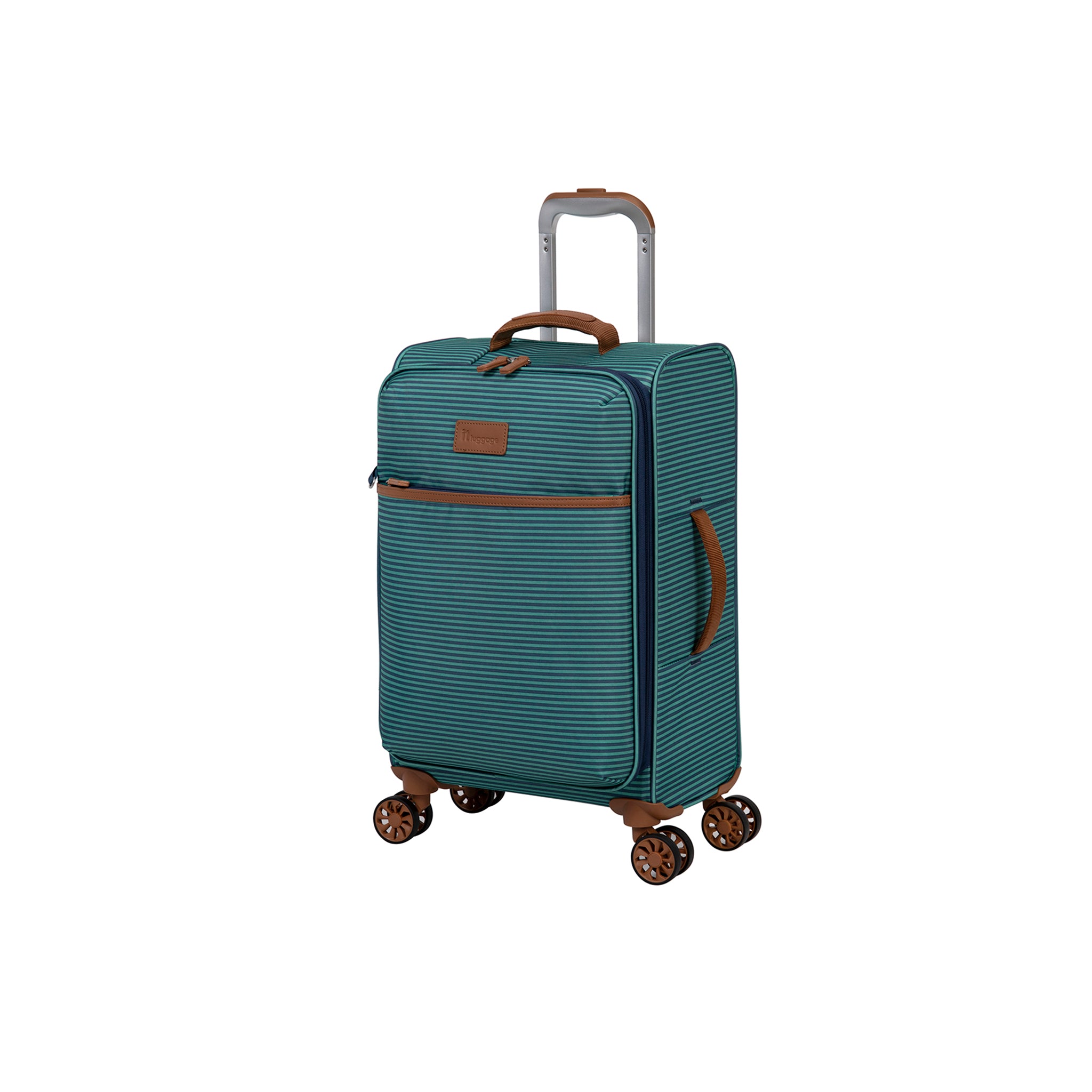 Beach Stripes 22" Softside Carry-On 8 Wheel Spinner