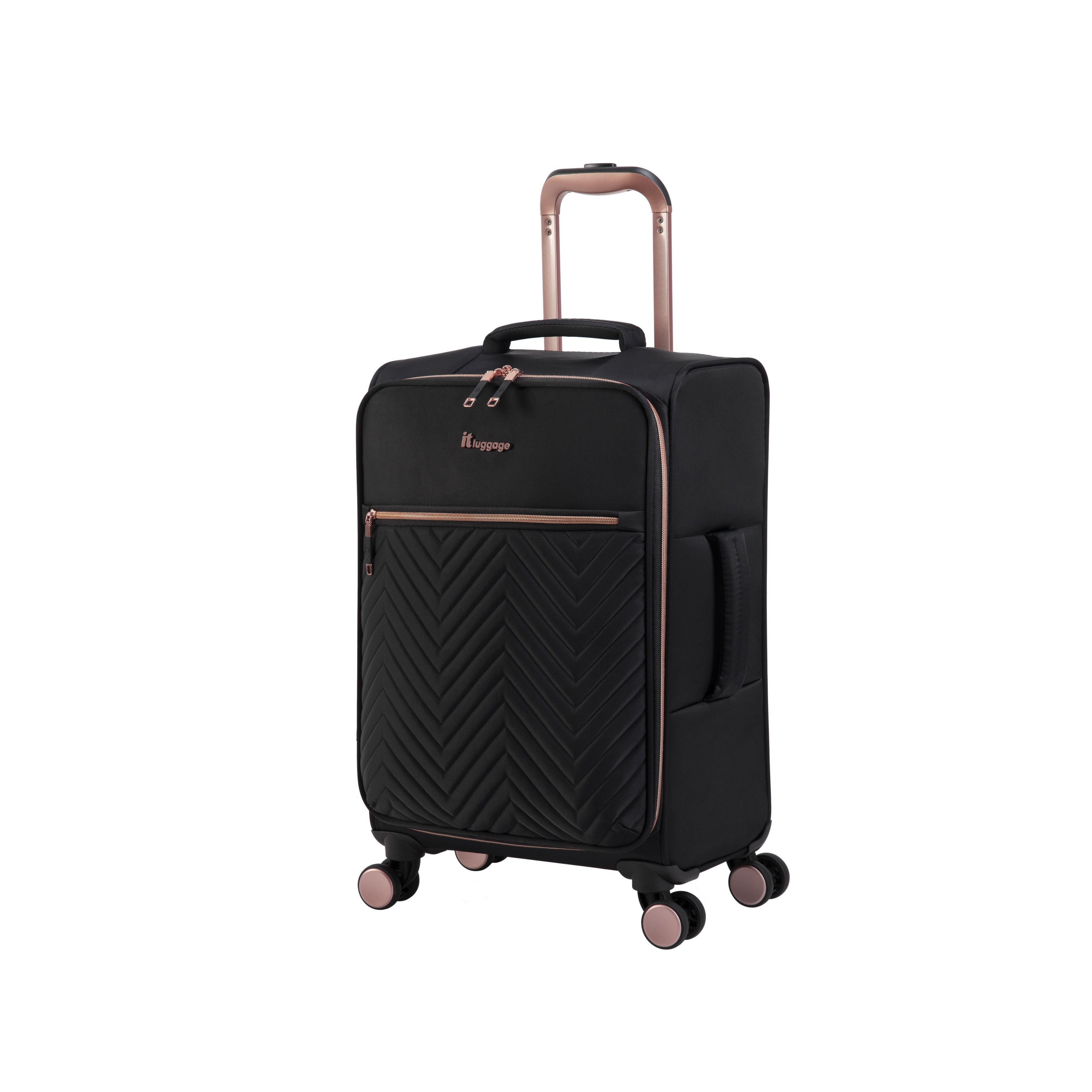 Bewitching 22" Softside Carry-On 8 Wheel Expandable Spinner