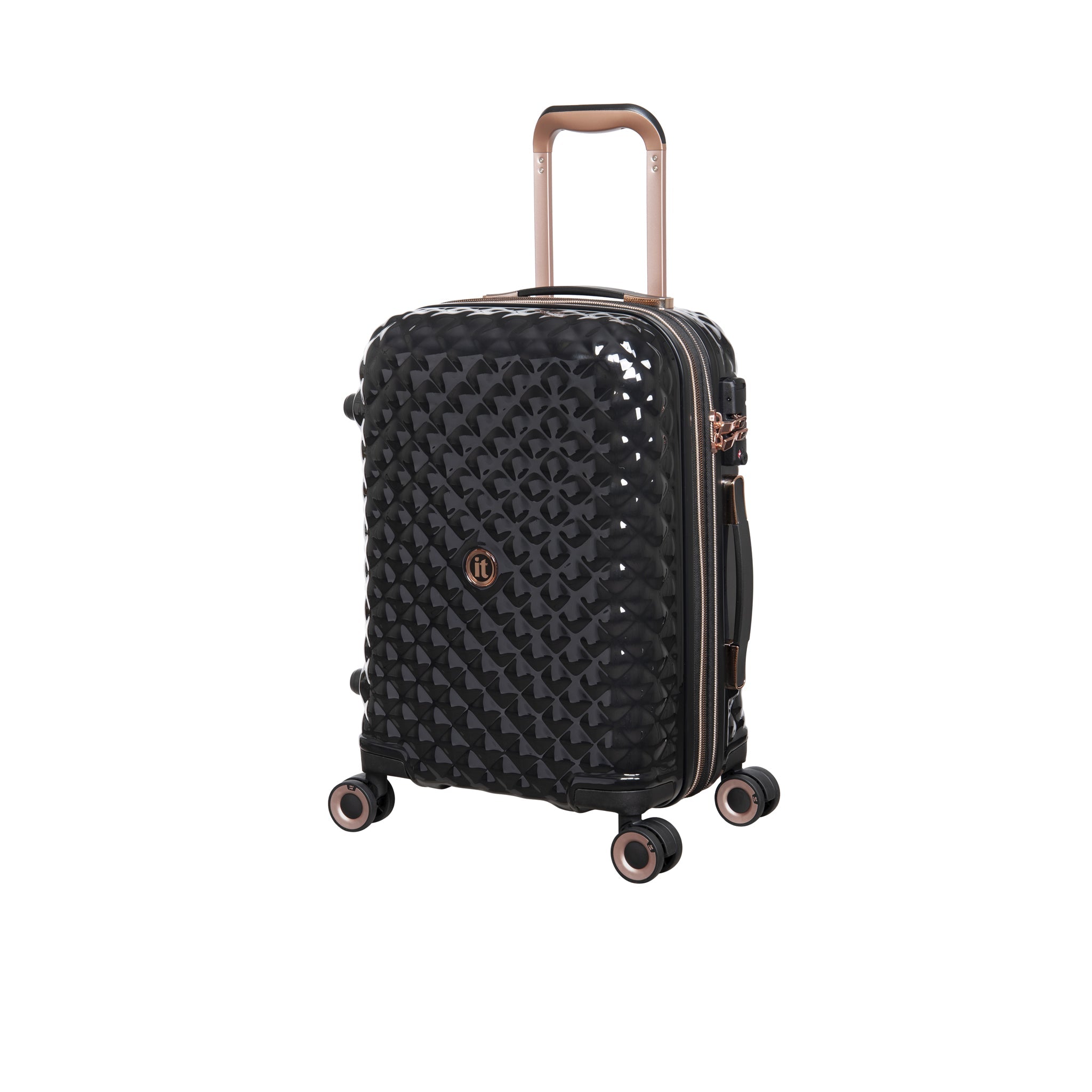 Glitzy 21" Hardside Carry-On 8 Wheel Expandable Spinner