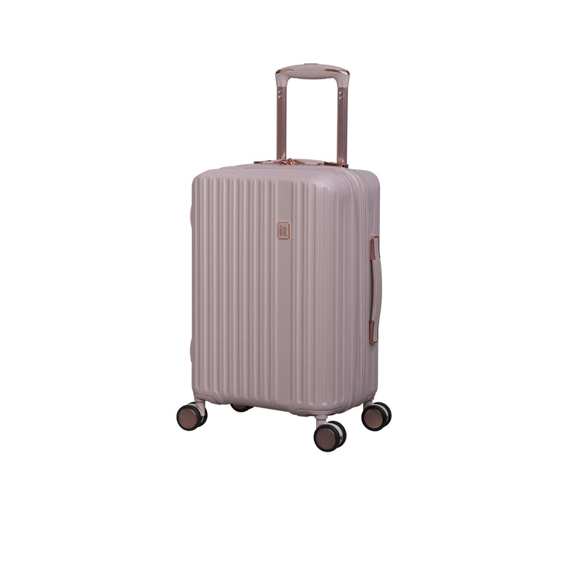 Luxuriant 21" Hardside Carry-On 8 Wheel Expandable Spinner (Prada Pink)